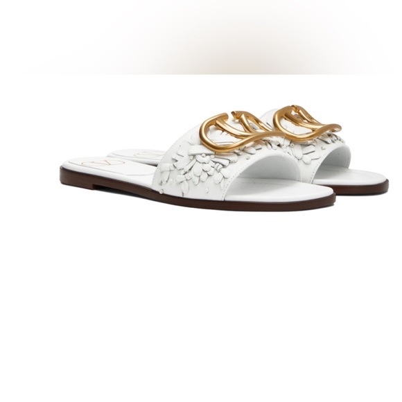 VALENTINO GARAVANI
White VLogo Signature Flat Sandals - Picture 3 of 4